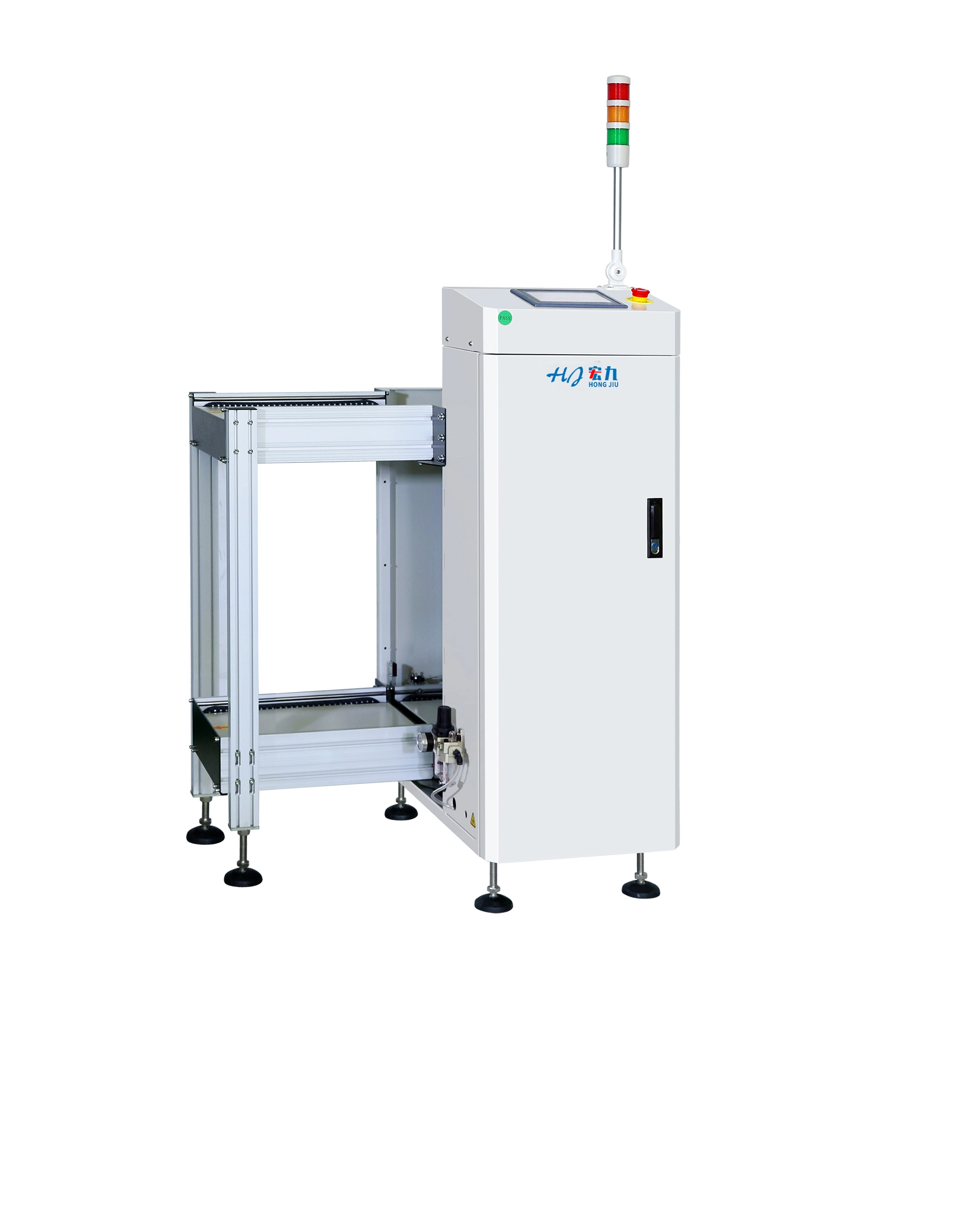 Máquina de carga tipo L